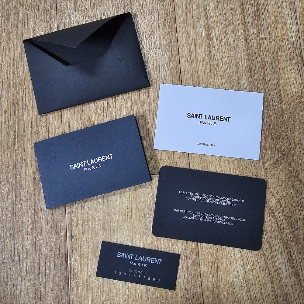 Empty YSL gift box